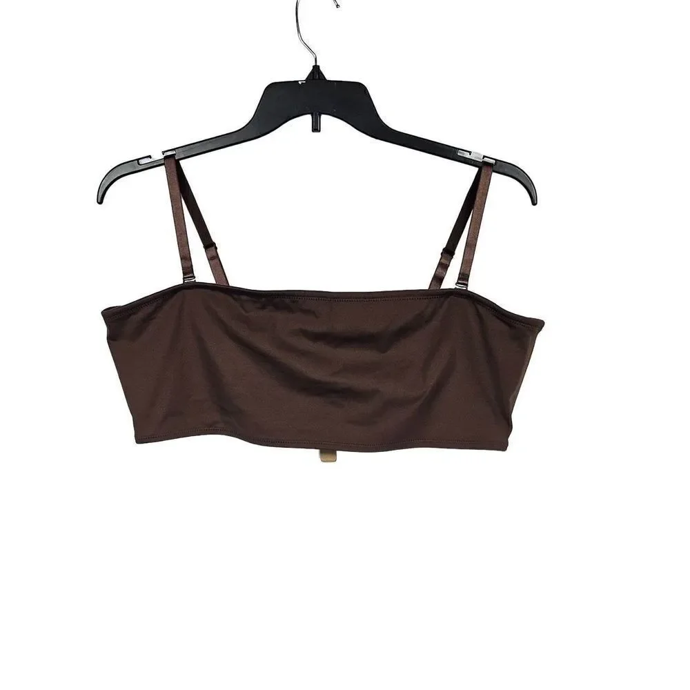 Skims bandeau swim top Nwt